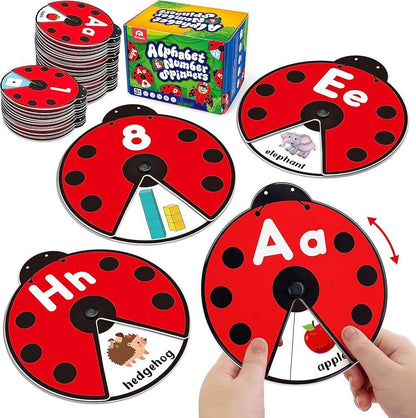 Alphabet & Number Spinner
