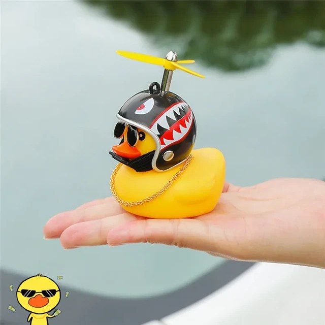 Duck with Helmet