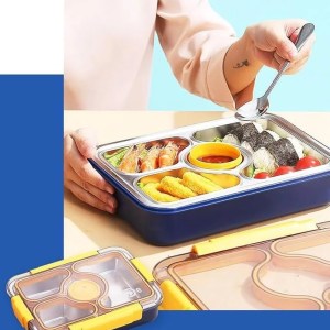 Smiley Partitions Lunch Box
