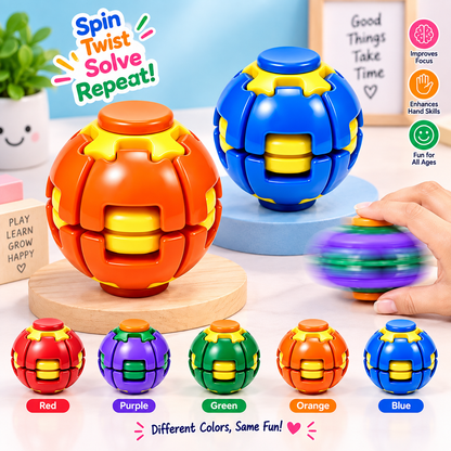 Fidget spinning Ball