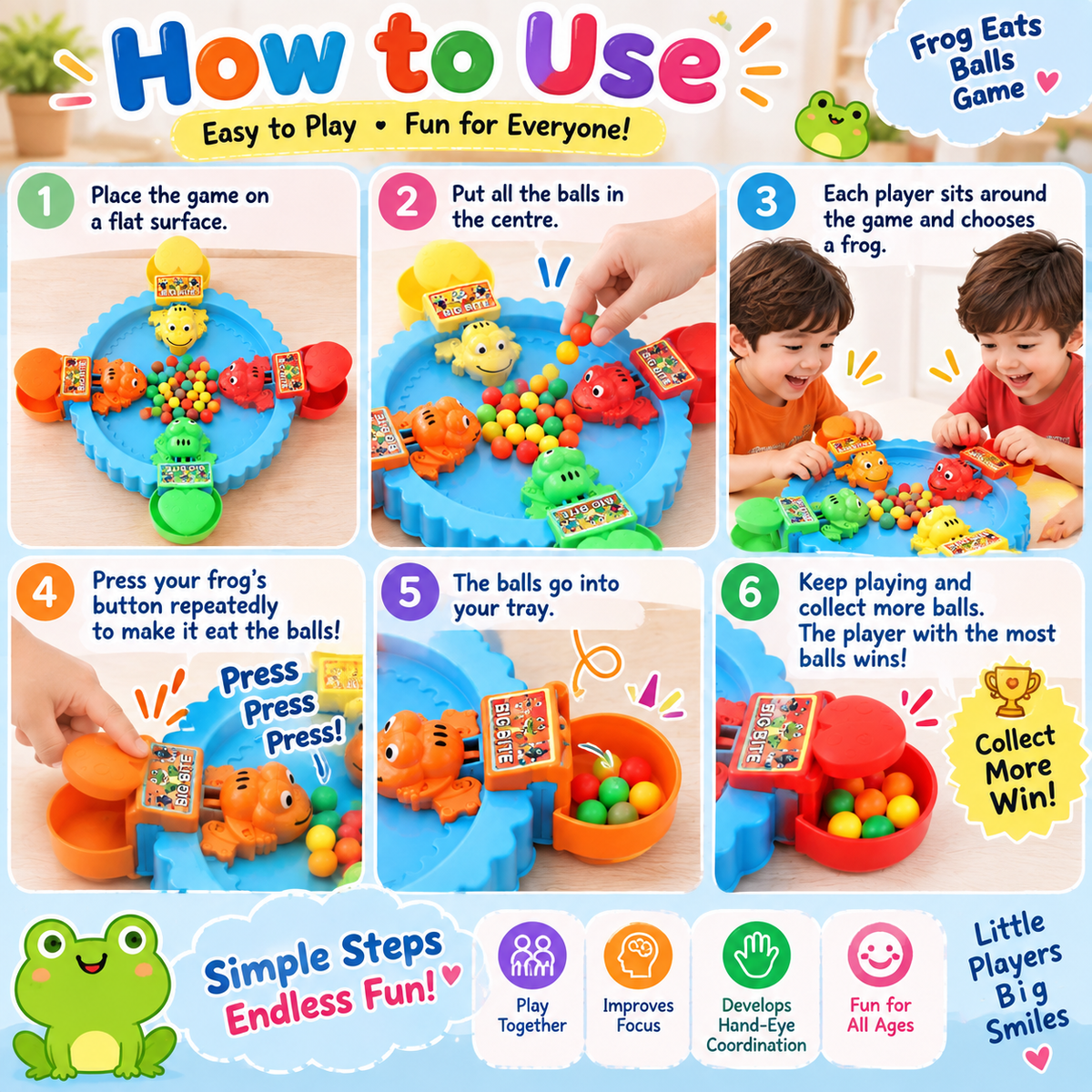 Hungry Frogs