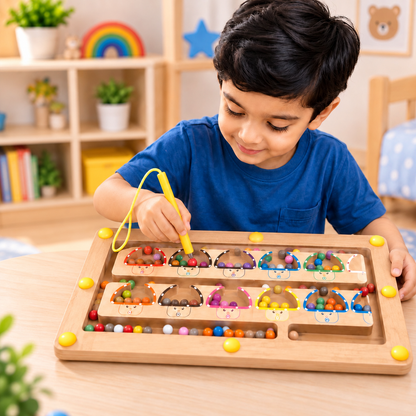 Wooden Color Matching Board