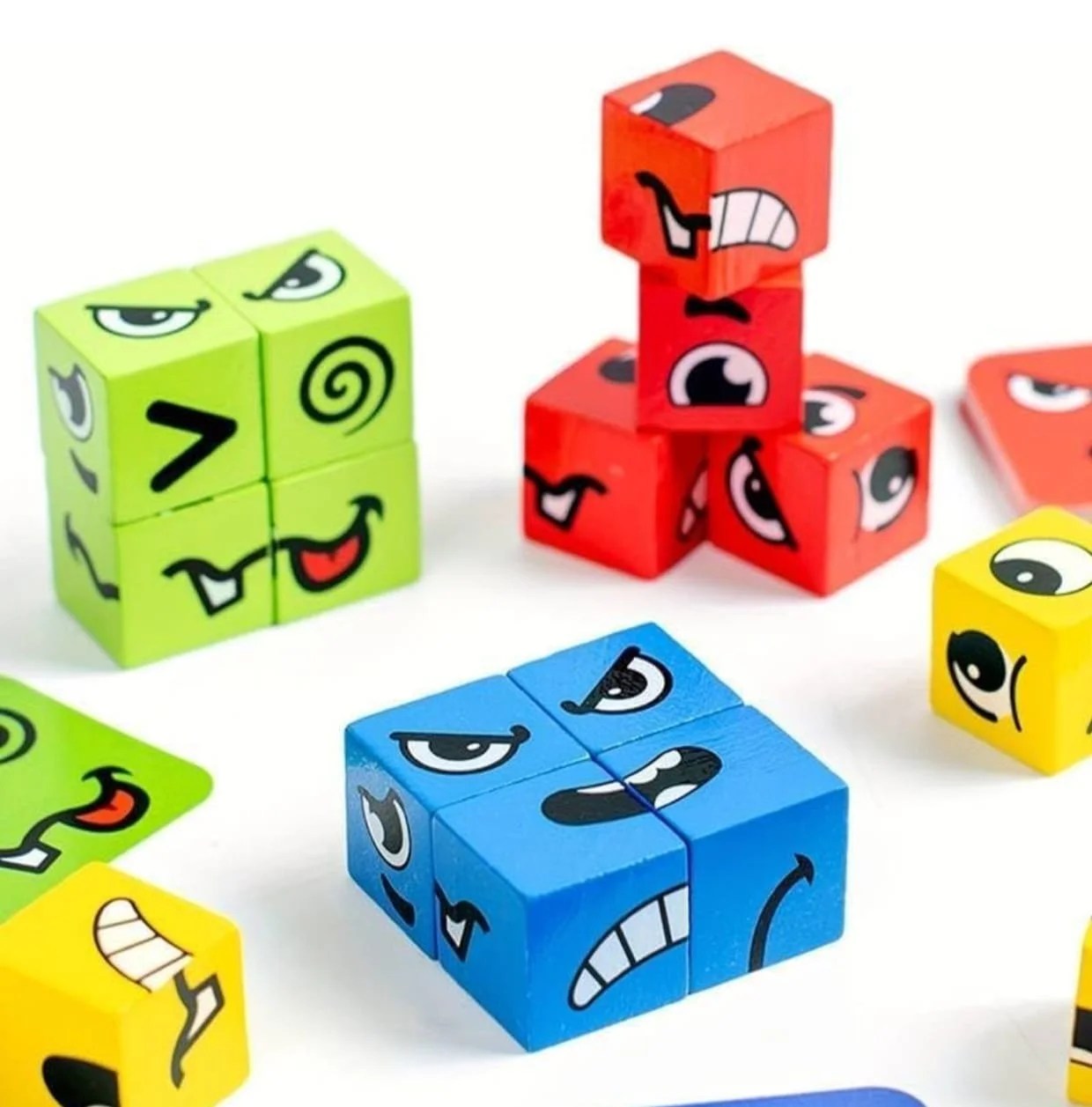 Face changing rubik’s cube [with pouch ]