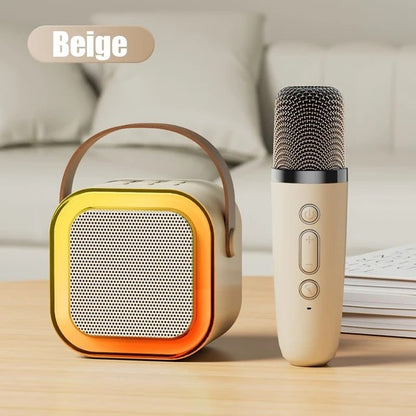 karaoke speaker [{with mike