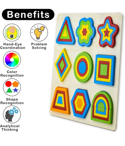 Brain teaser puzzle board
