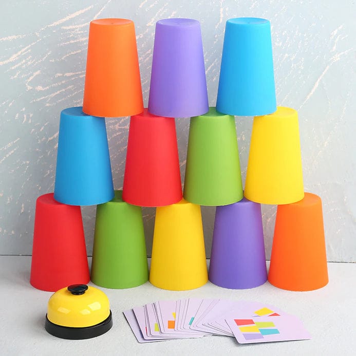 Stacking cup battle