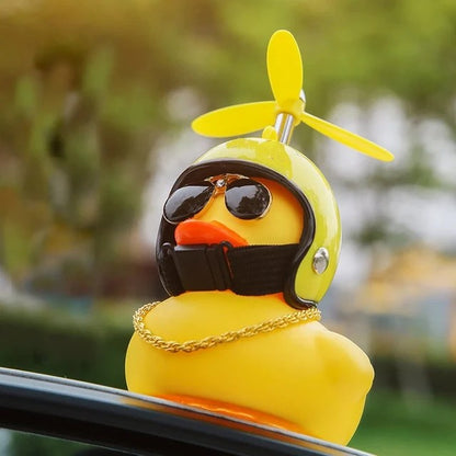 Duck with Helmet