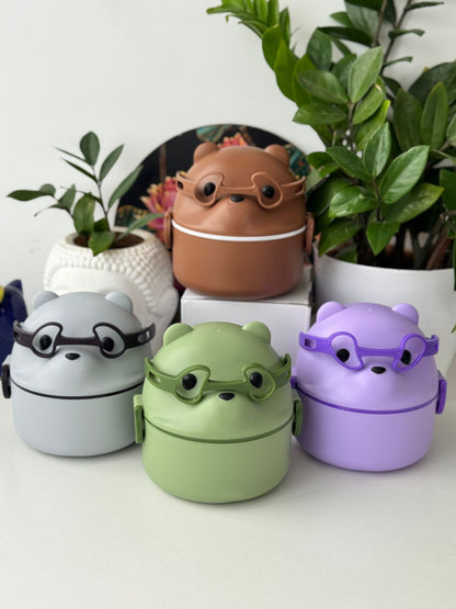 Panda lunchbox/ snack box