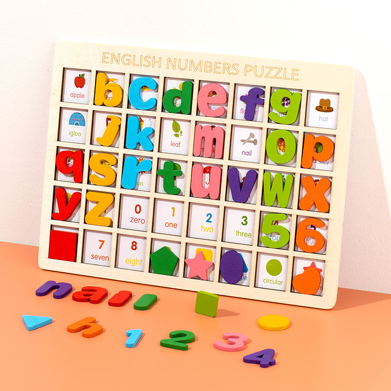 Alphanumeric board with flag