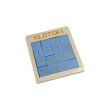 Klotski 15 Number Blocks Puzzle
