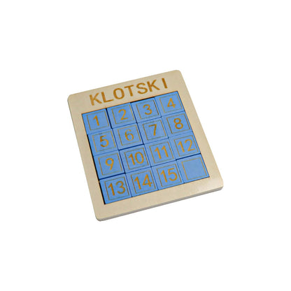 Klotski 15 Number Blocks Puzzle