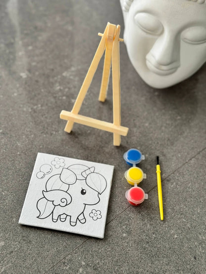 Mini Canvas Painting Kit